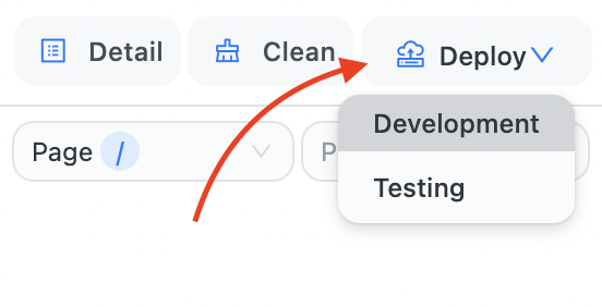 Deploy version
