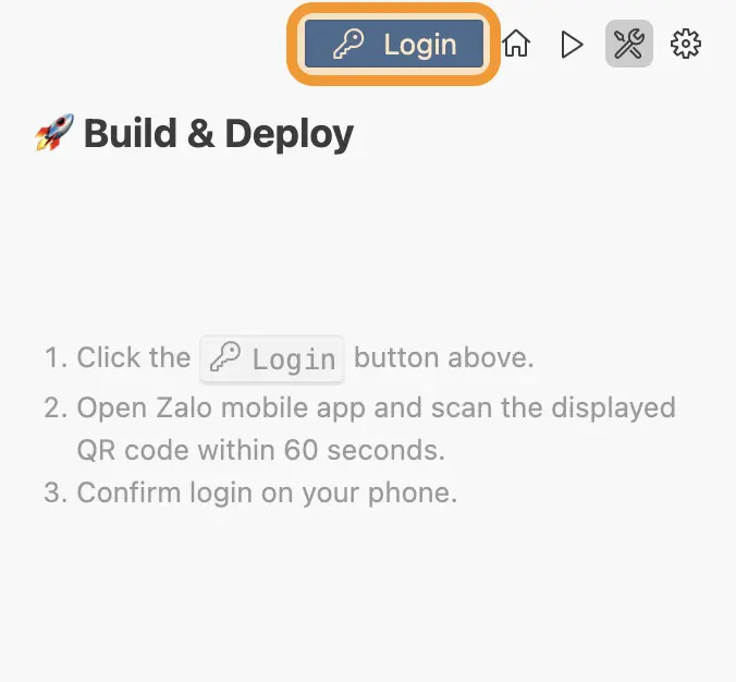Login to Deploy