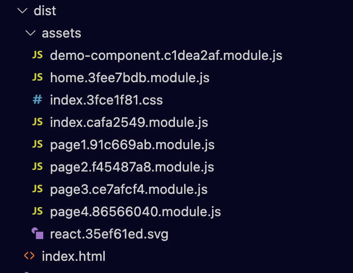 build folder
