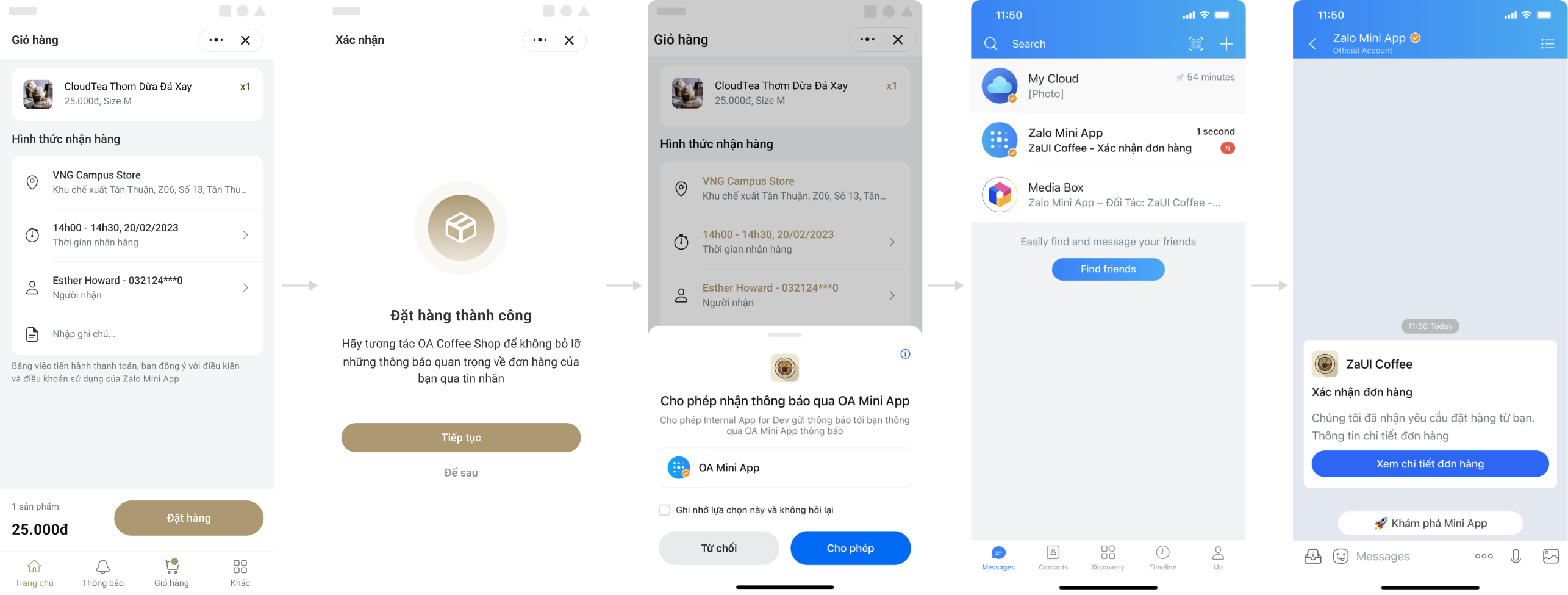 MiniApp OA Flow