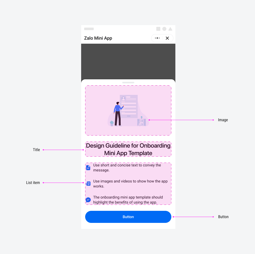 Tutorial | Onboarding - Zalo Mini App | Zalo Mini App